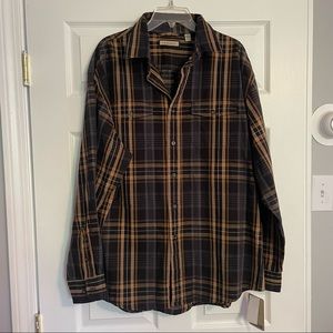 NWT Mens Heavy Plaid Flannel - G.H. Bass & Co.